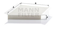 Cabin Air Filter CU 3172