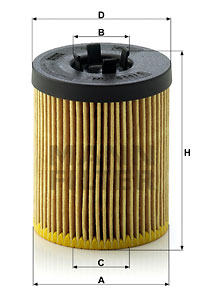 Oil Filter HU 611/1 x